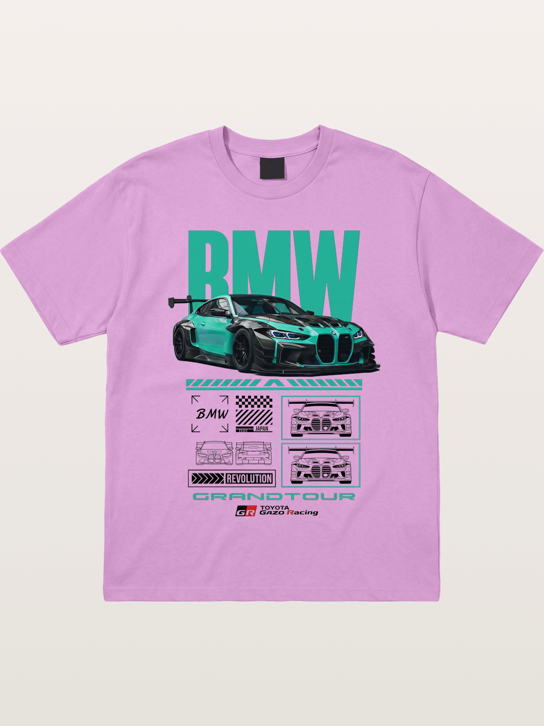 BMW M4 GT3 Technical Design Gildan T-shirt