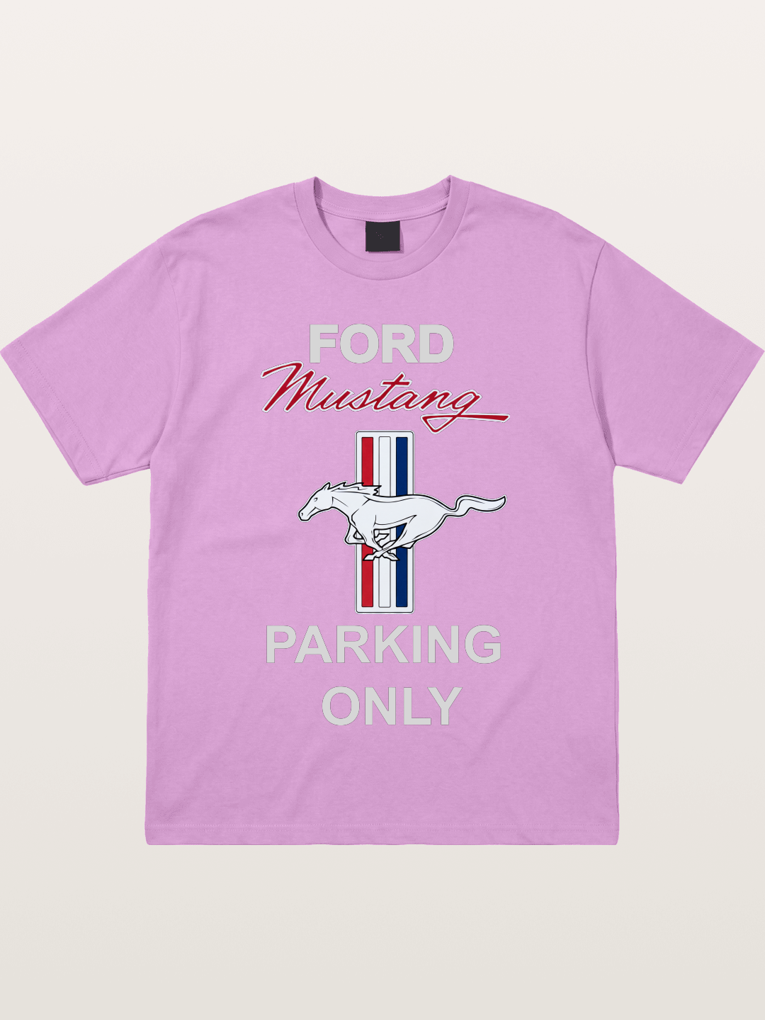 Ford Mustang Parking Only Sign Gildan T-shirt