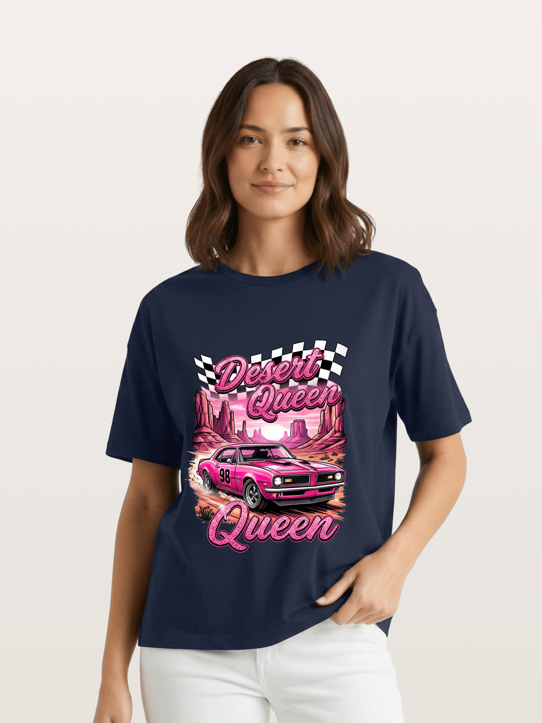Desert Queen Racer Gildan T-shirt