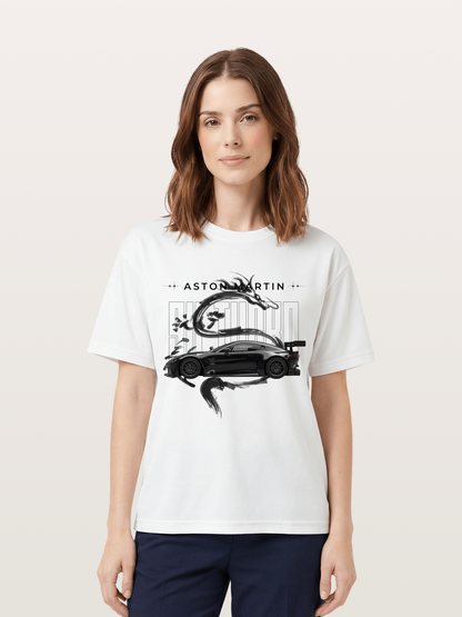 Aston Black Cotton T-shirt