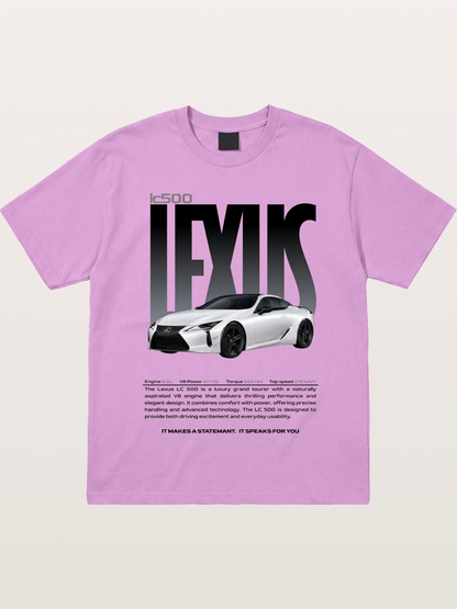 Lexus LC500 Magazine Style Poster Gildan T-shirt