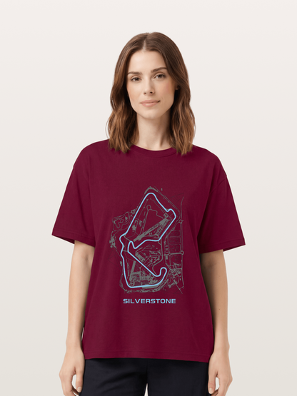 Silverstone F1 Circuit Map Gildan T-shirt