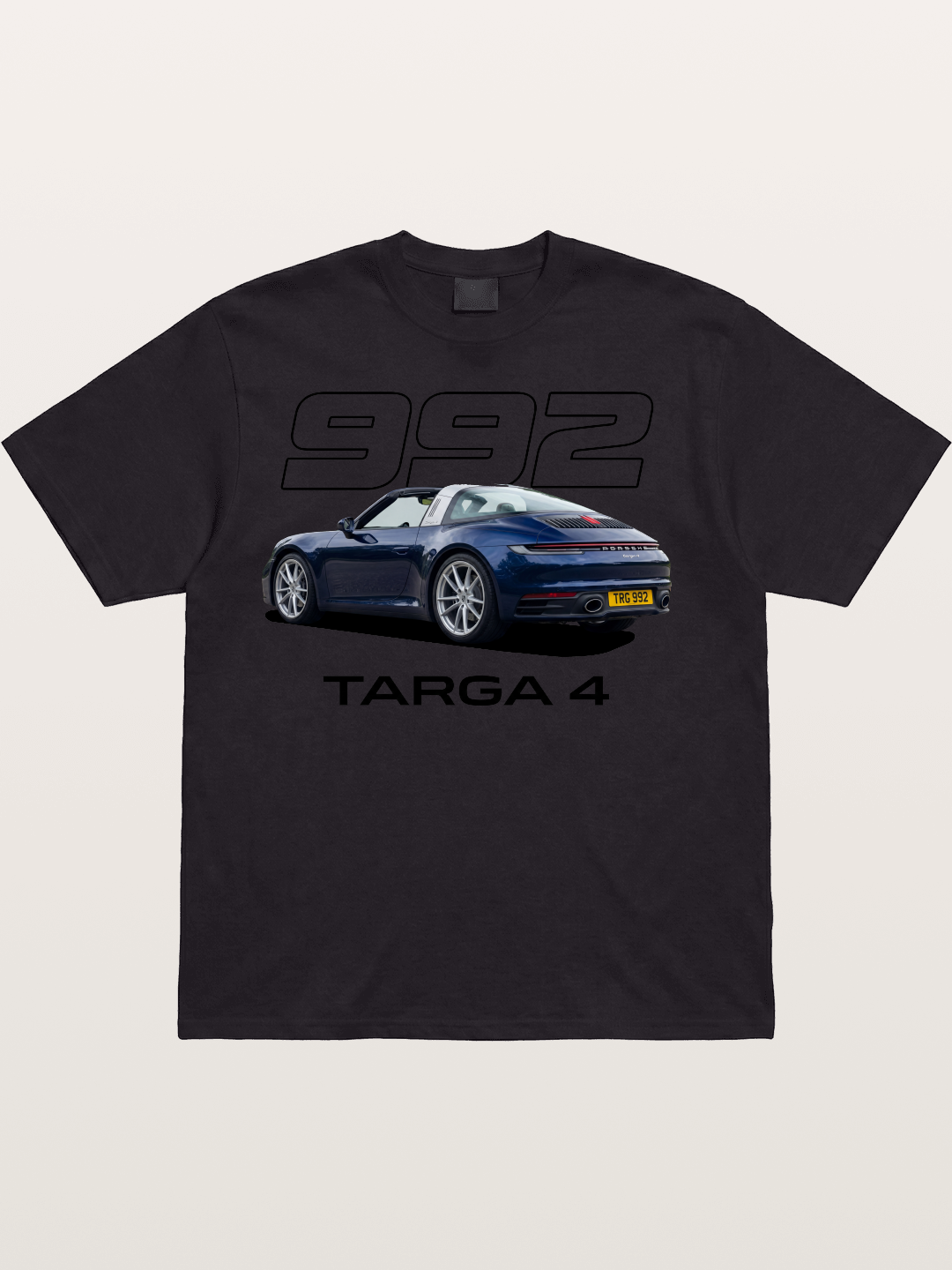 Porsche 992 Targa 4 Poster Cotton T-shirt