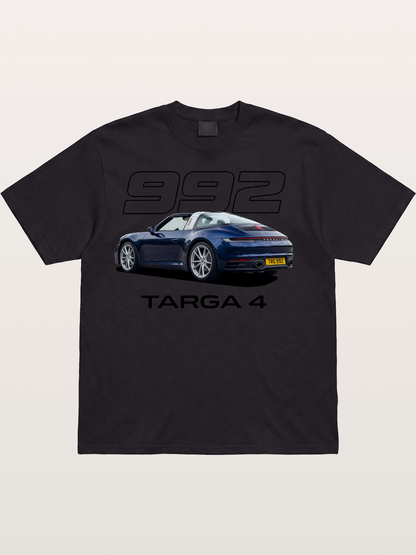 Porsche 992 Targa 4 Poster Cotton T-shirt