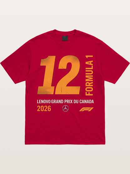 #12 Piastri 2026 F1 Canada Gildan T-shirt