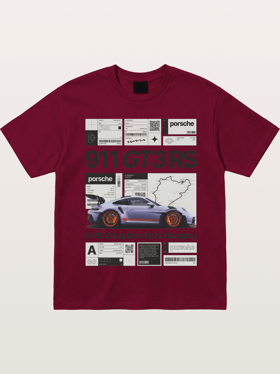 GT3 RS Poster Gildan T-shirt