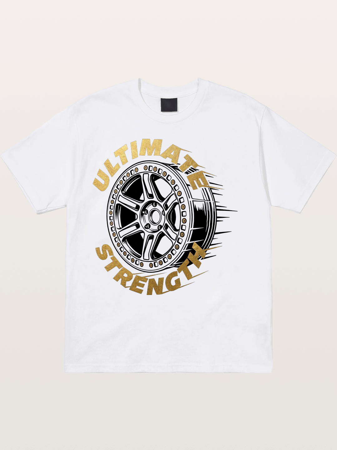 Wheel Strength Cotton T-shirt