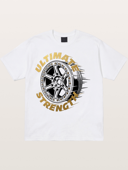 Wheel Strength Cotton T-shirt