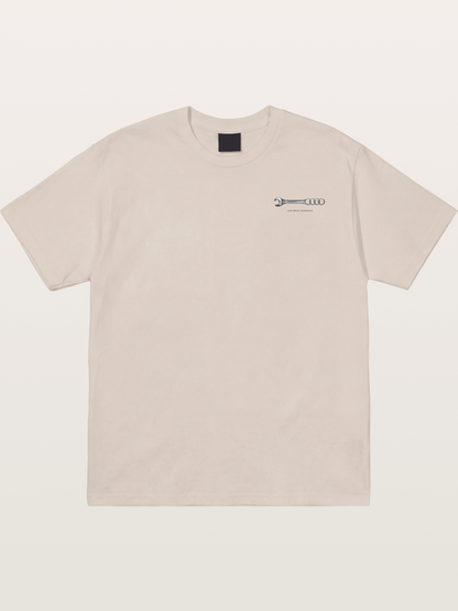 Audi Maintenance Wrench Art Cotton T-shirt