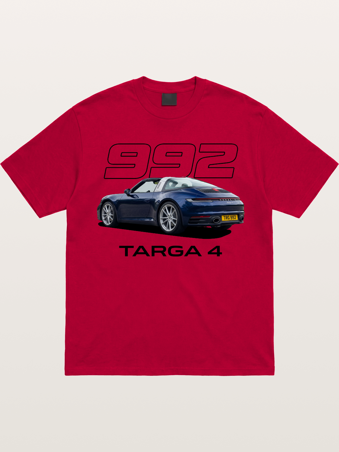 Porsche 992 Targa 4 Poster Gildan T-shirt