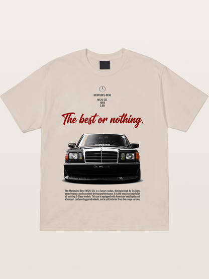 Mercedes W126 SEL Retro Cotton T-shirt