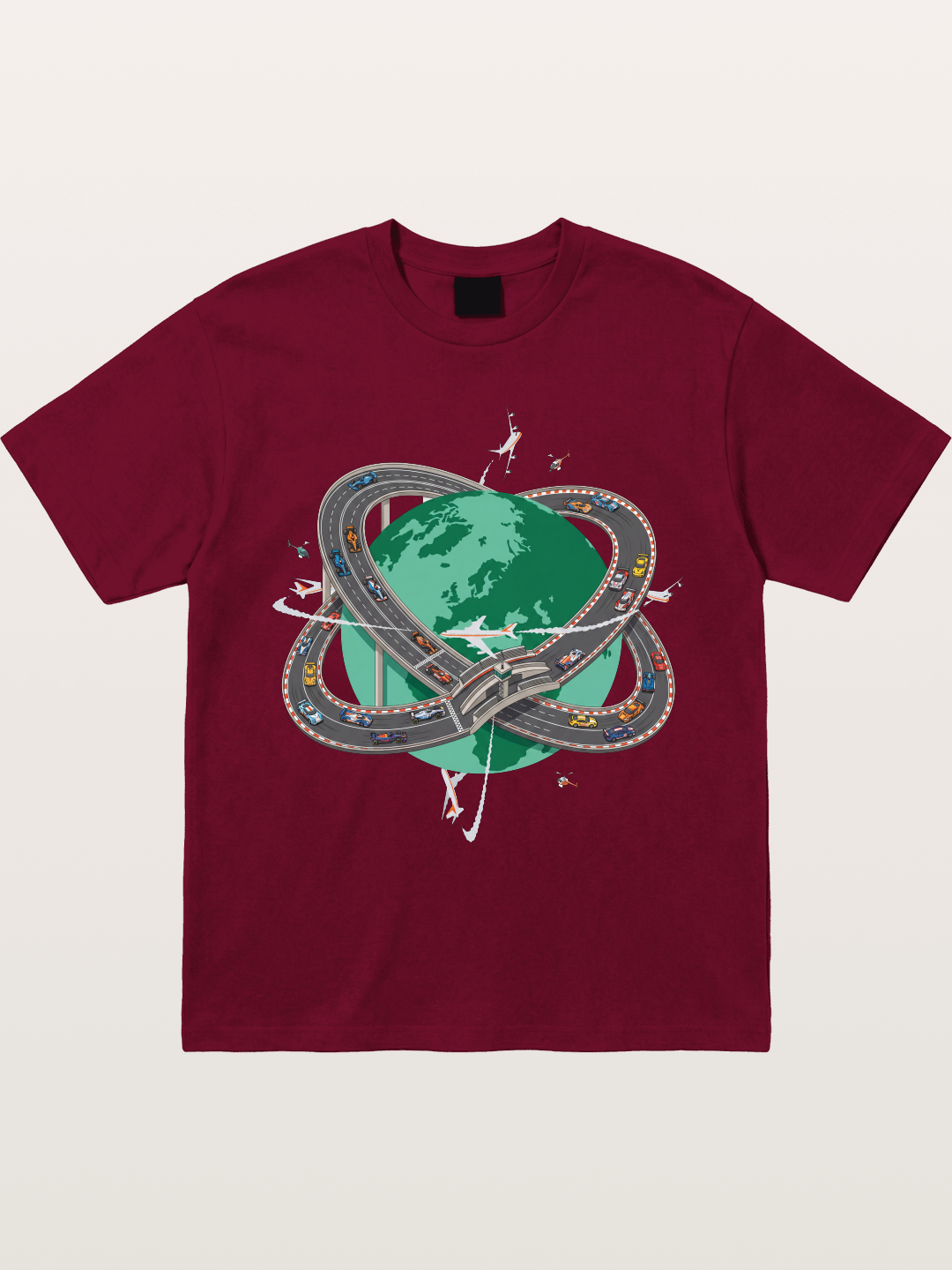 Earth Ring Road Racing Gildan T-shirt