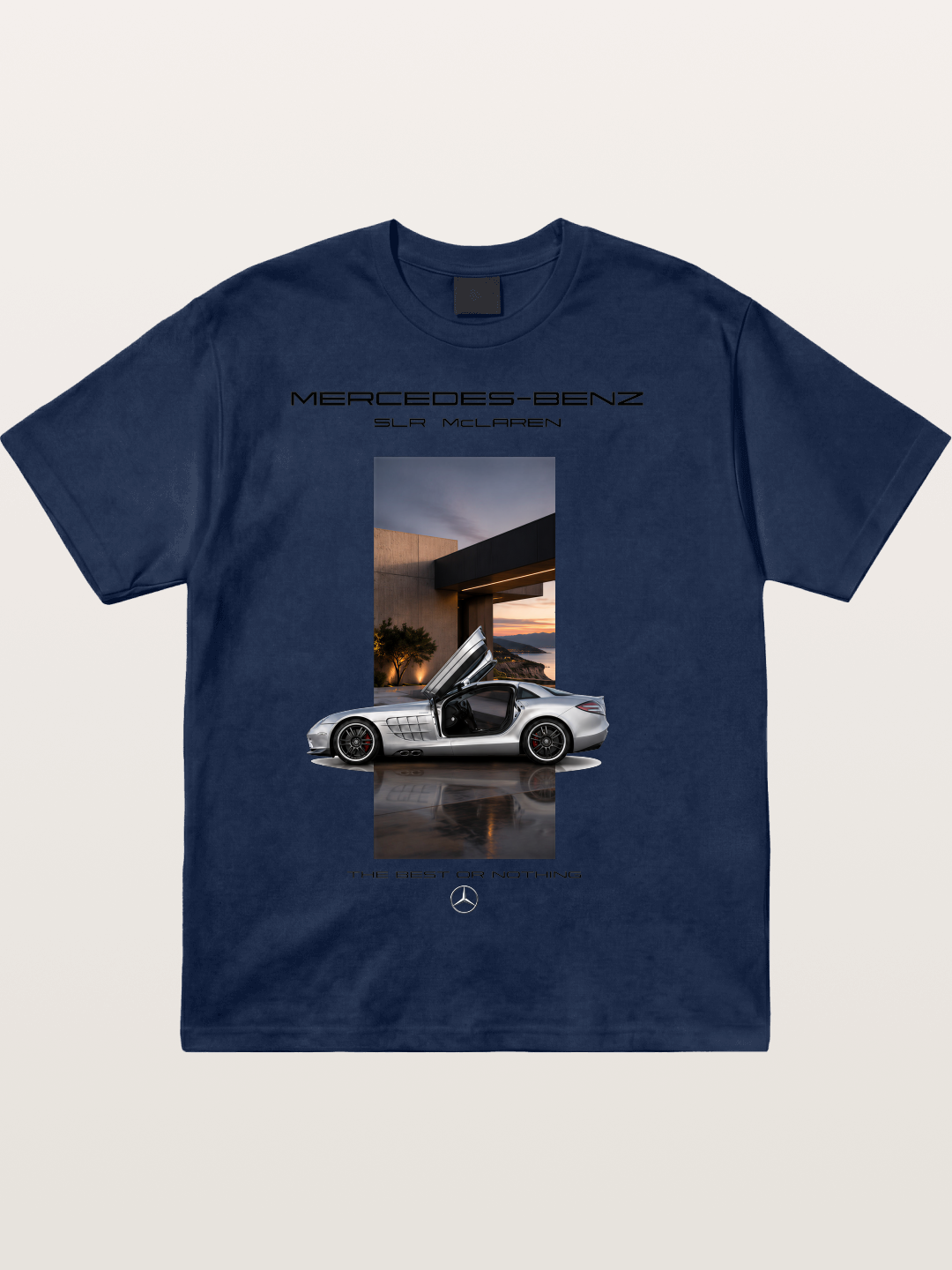 Mercedes SLR McLaren Poster Cotton T-shirt