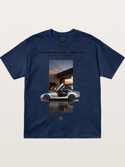 Mercedes SLR McLaren Poster Cotton T-shirt