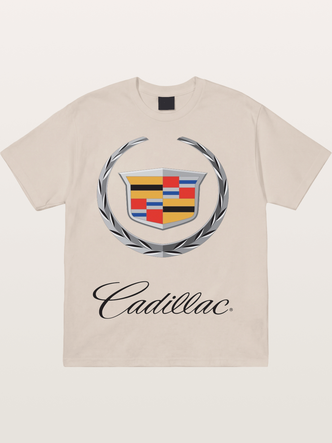 Cadillac Laurel Wreath Emblem Cotton T-shirt