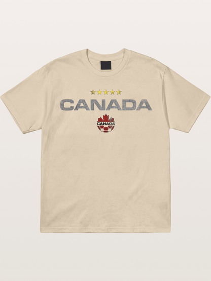Canada Soccer Team Crest Gildan T-shirt