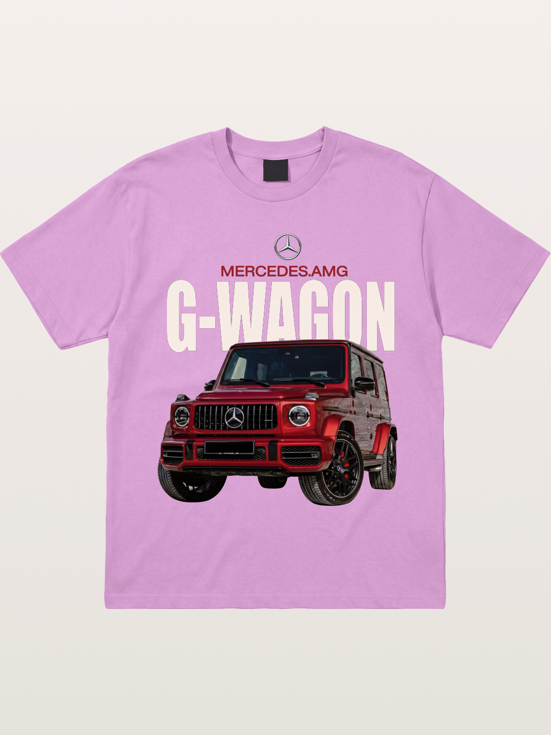 Red Mercedes G-Wagon Off-Road Gildan T-shirt