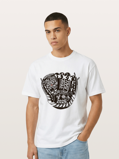 Play Ball Glove Gildan T-shirt