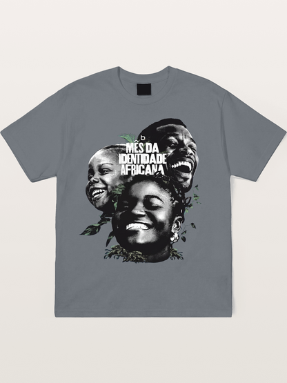 Juneteenth African Identity Faces Cotton T-shirt