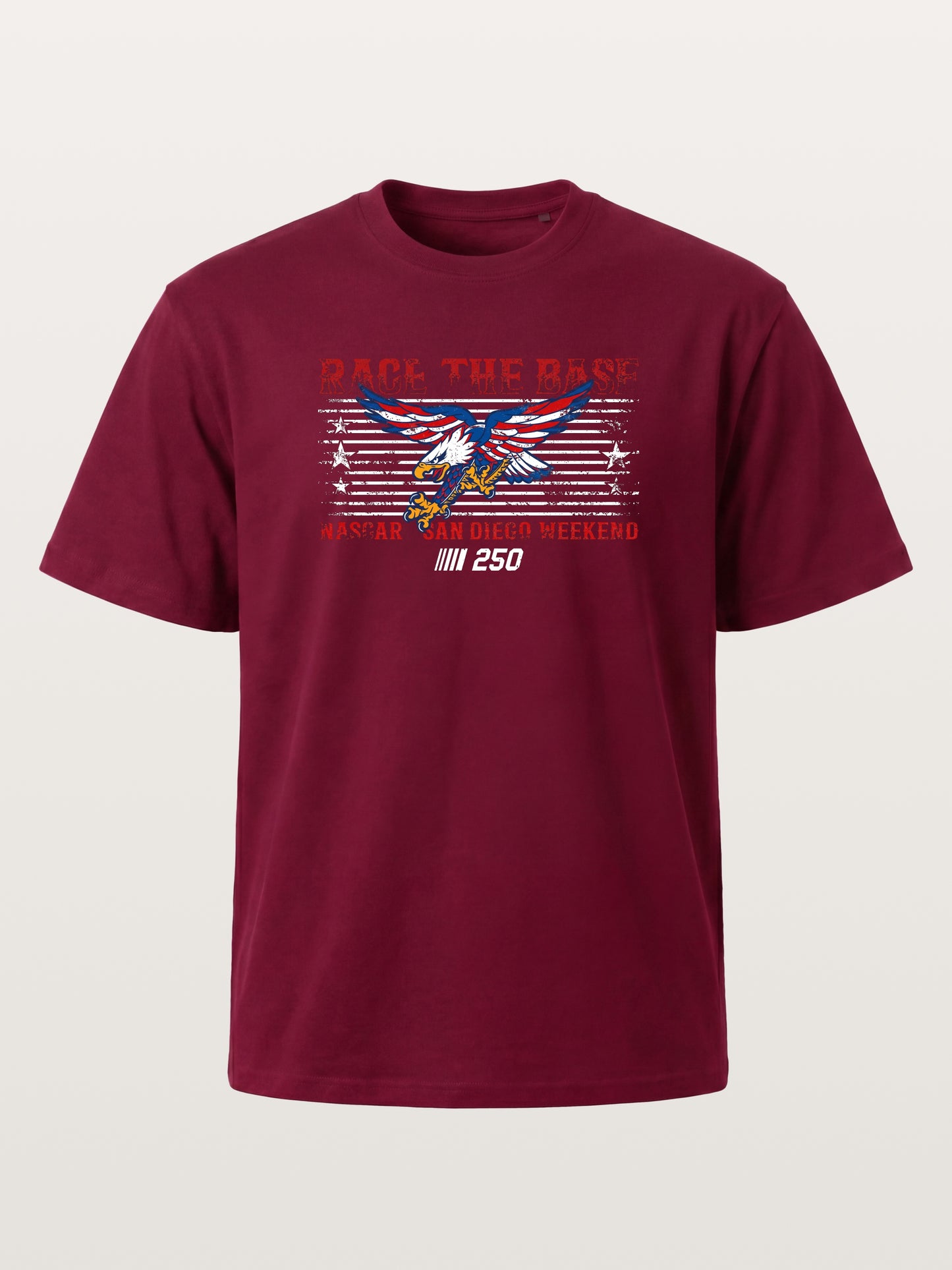 San Diego NASCAR Eagle Patriotic Theme Gildan T-shirt
