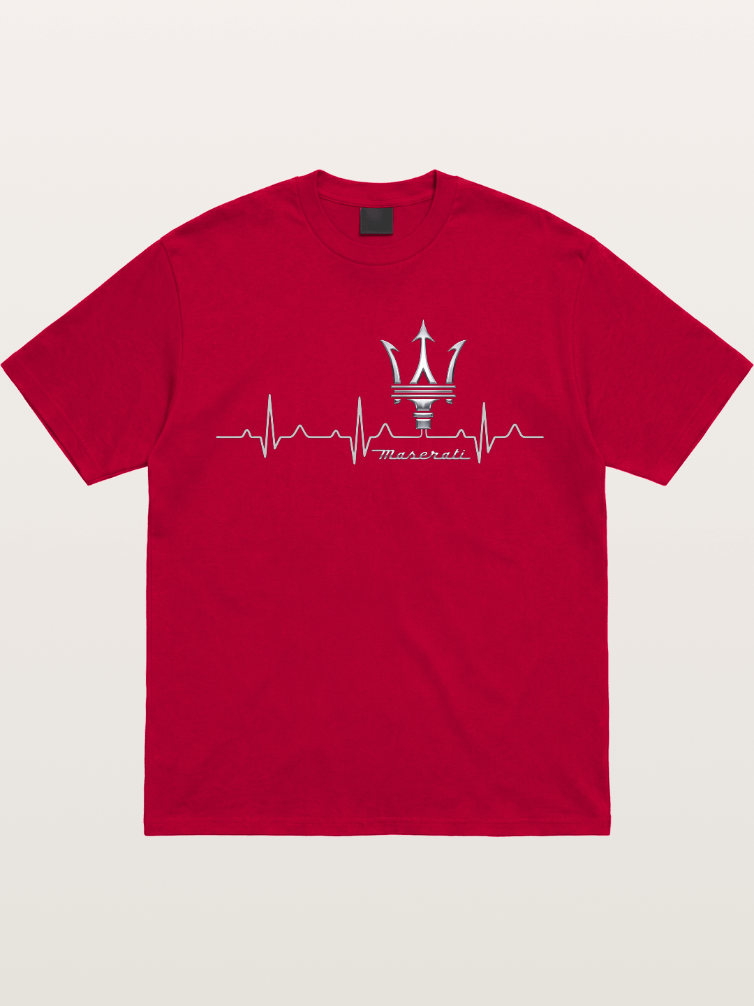 Maserati Heartbeat Emblem Gildan T-shirt