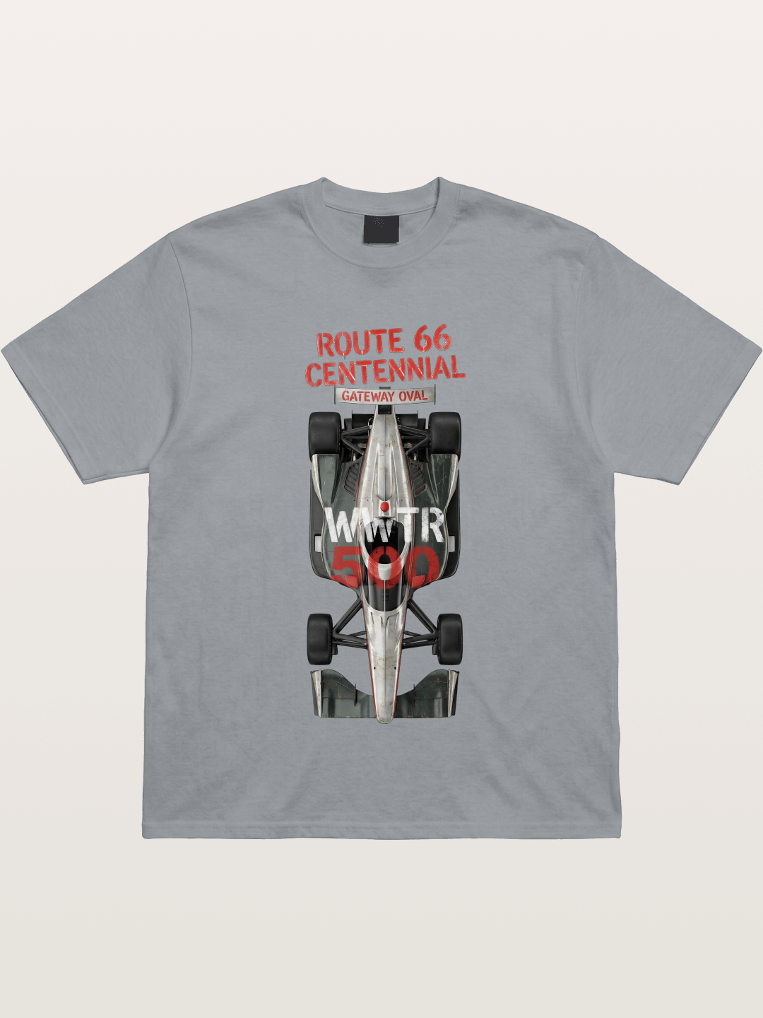 Back View Route66 IndyCar Gildan T-shirt