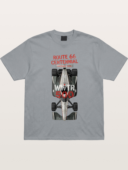 Back View Route66 IndyCar Gildan T-shirt
