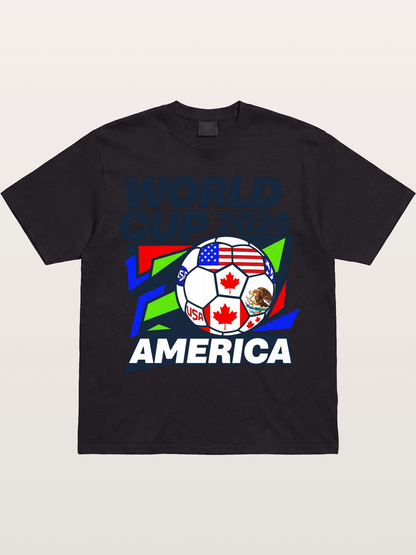 World Cup 2026 America Geometric Gildan T-shirt