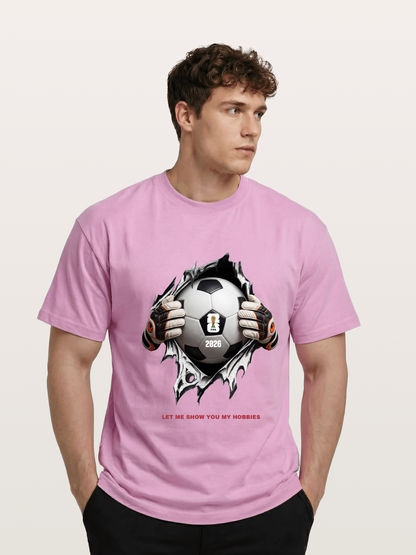 Soccer Ball Tear Effect 2026 Gildan T-shirt