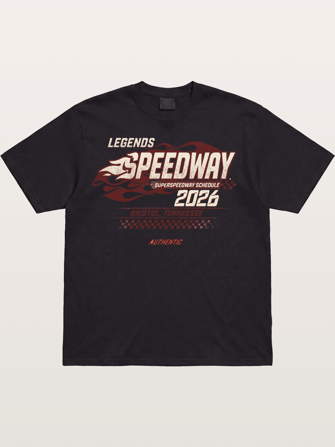 Flame Speedway Cotton T-shirt