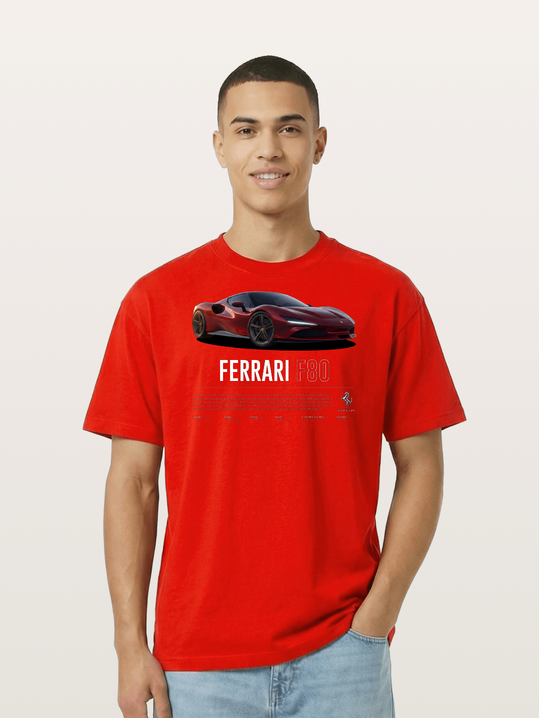 F80 Speed Cotton T-shirt