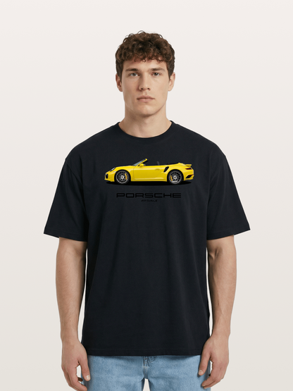 Yellow Flash Cotton T-shirt