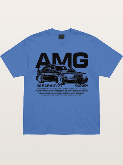 AMG 190E EVO Racing Car Art Gildan T-shirt