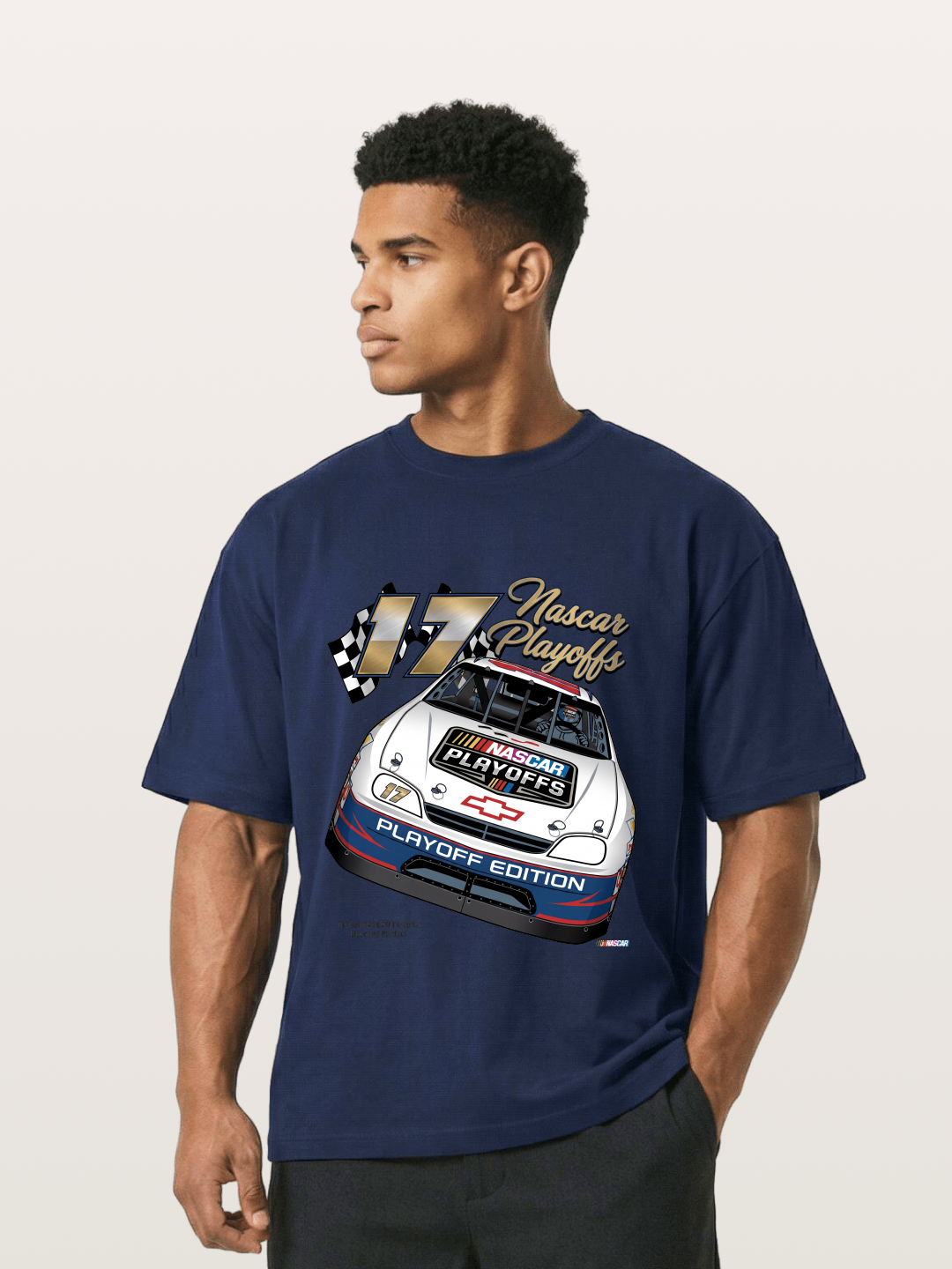 17 Playoff Edition Race Car Gildan T-shirt