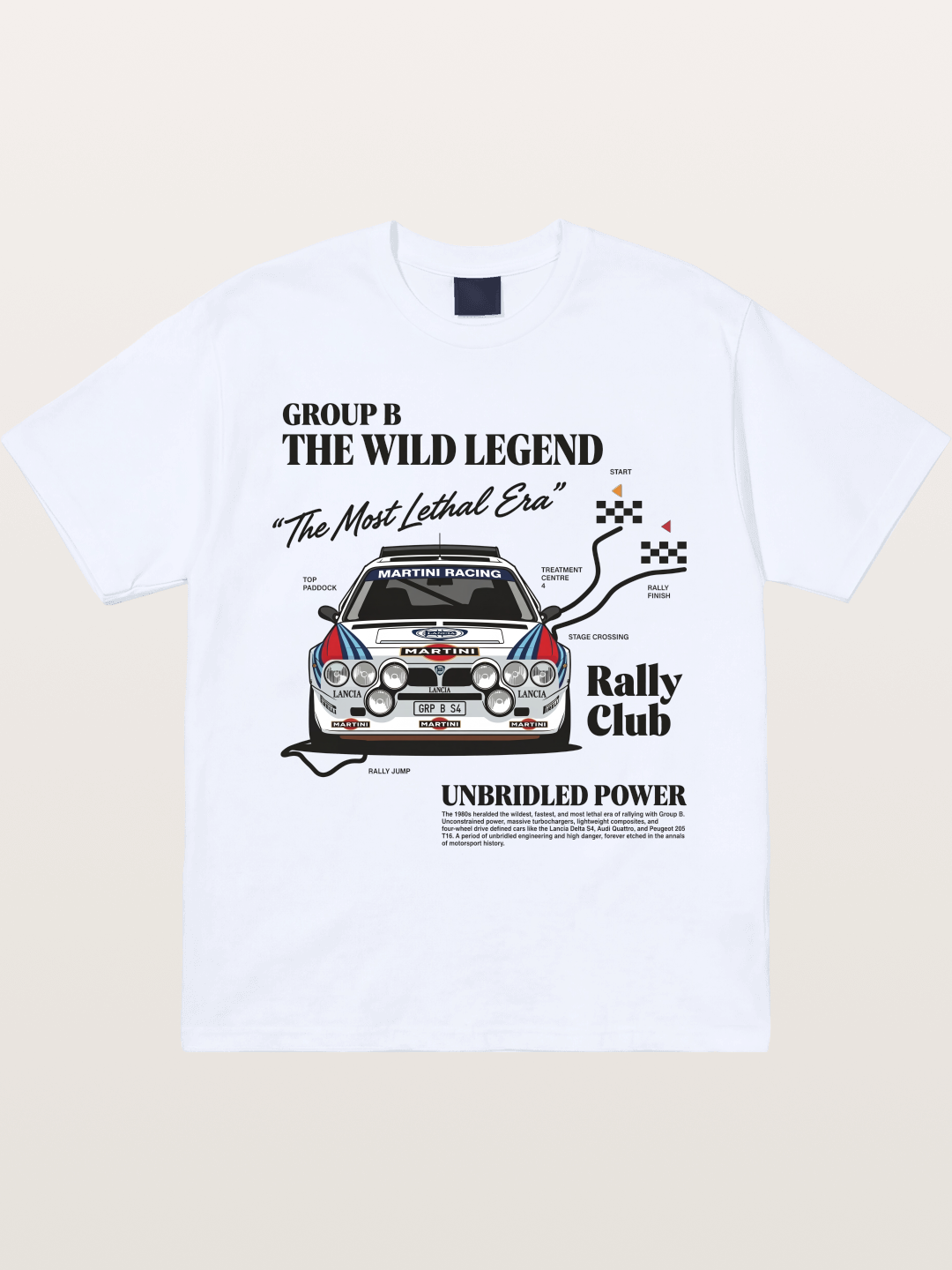 Retro Rally Gildan T-shirt