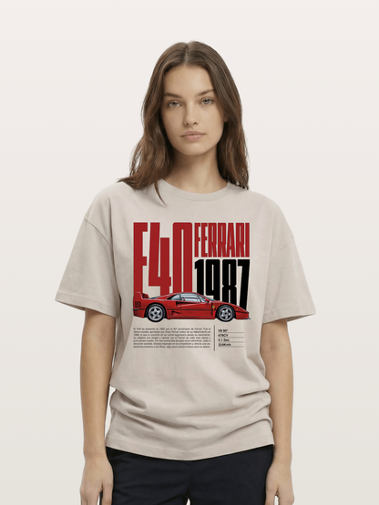 Golden Prancing Cotton T-shirt