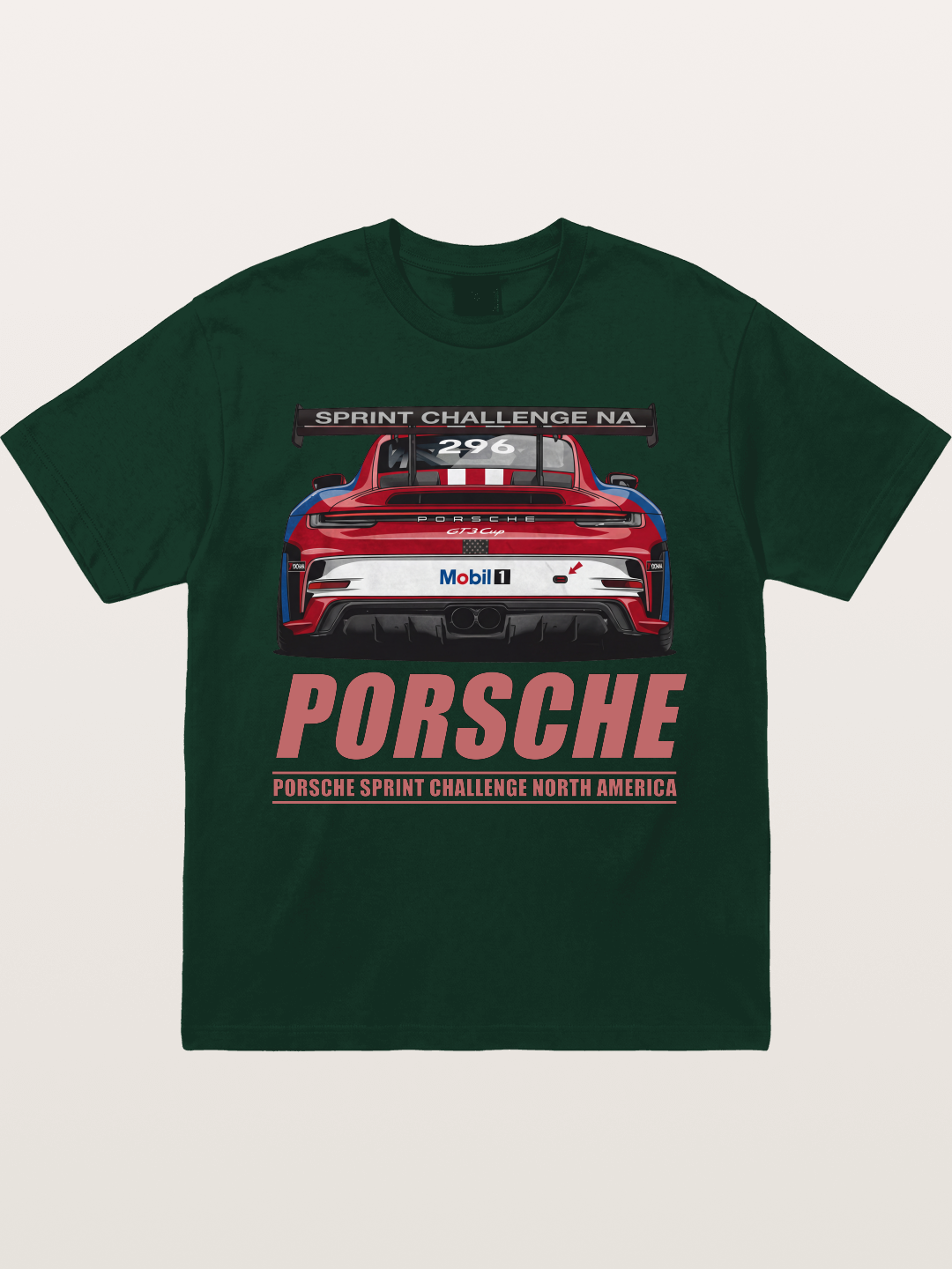 Porsche 911 Sprint Challenge Rear Gildan T-shirt