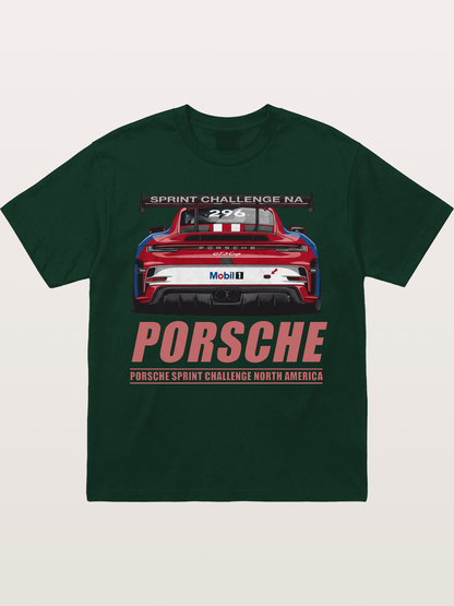 Porsche 911 Sprint Challenge Rear Gildan T-shirt