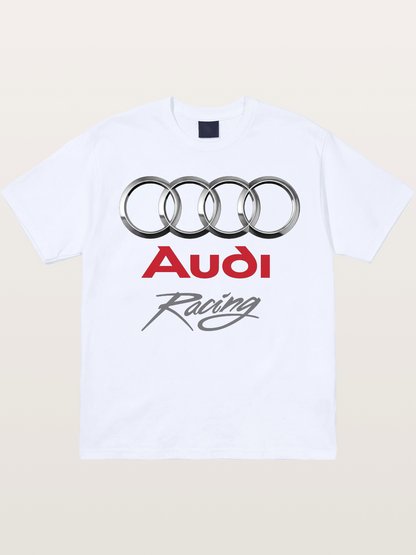 Audi Racing Four Rings Logo Gildan T-shirt