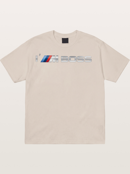 BMW M Boss Badge Graphic Cotton T-shirt