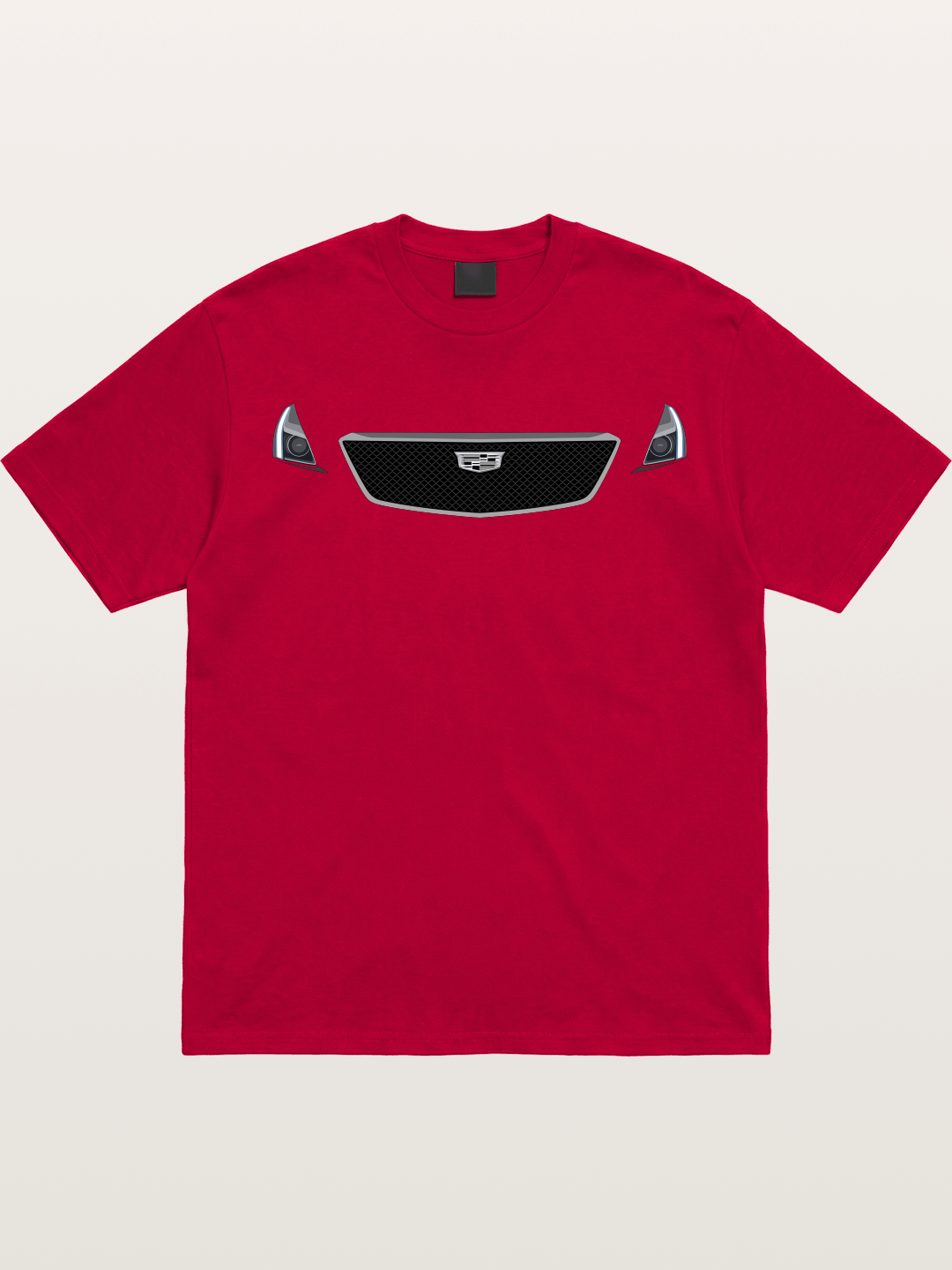 Cadillac Grille and LED Headlights Gildan T-shirt