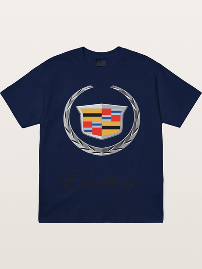 Cadillac Laurel Wreath Emblem Gildan T-shirt