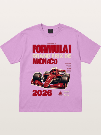 Red Monaco F1 2026 Poster Gildan T-shirt