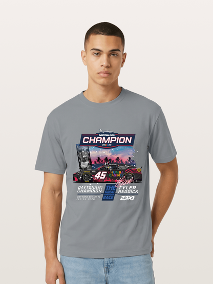 Tyler Reddick 45 Champion Car Art Gildan T-shirt