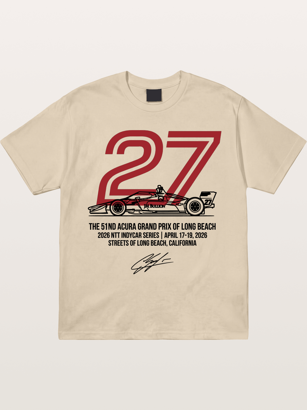Kirkwood #27 IndyCar Legend Gildan T-shirt