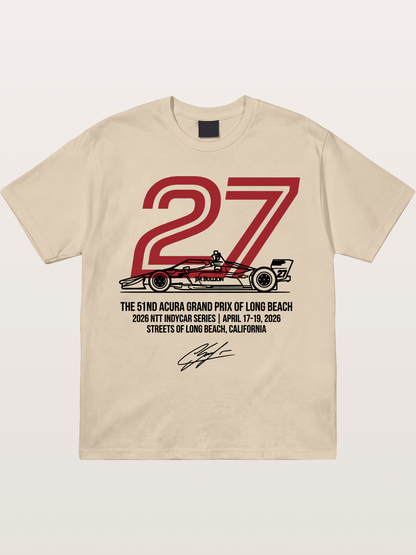 Kirkwood #27 IndyCar Legend Gildan T-shirt
