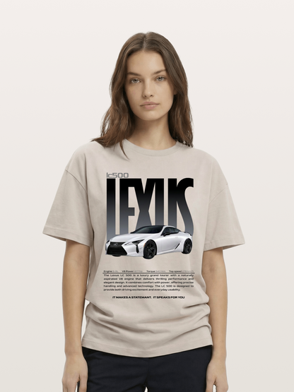Lexus LC500 Magazine Style Poster Cotton T-shirt