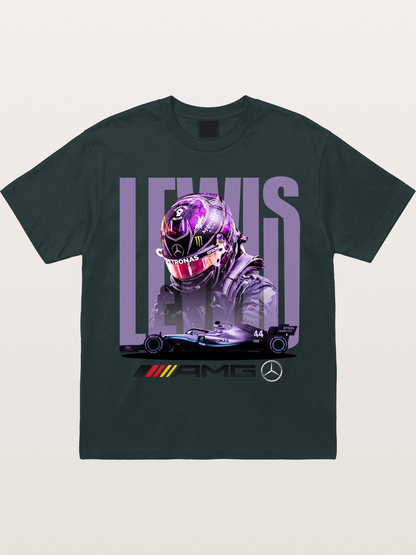 Hamilton 44 Mercedes F1 Gildan T-shirt