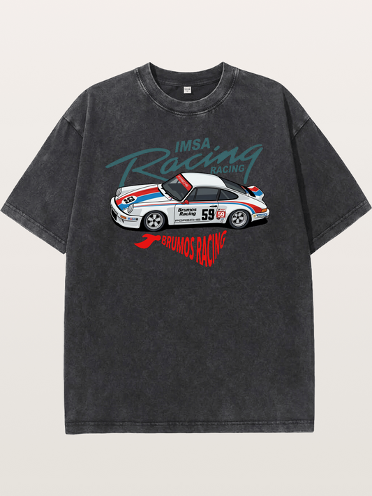 IMSA Track Map Washed T-shirt