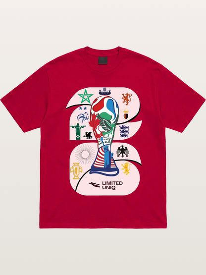 2026 World Cup Trophy Collage Gildan T-shirt